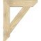 Ekena Millwork Traditional Slat Rough Sawn Bracket, Douglas Fir, 6"W x 32"D x 38"H BKT06X32X38TRA06RDF - alternate 2